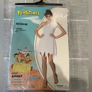New With Tags Wilma Flintstone Halloween Costume M